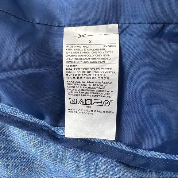 Banana Republic Tie Blazer Women Size 2 - Picture 10 of 11